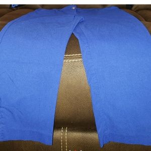 Royal blue Capri pants